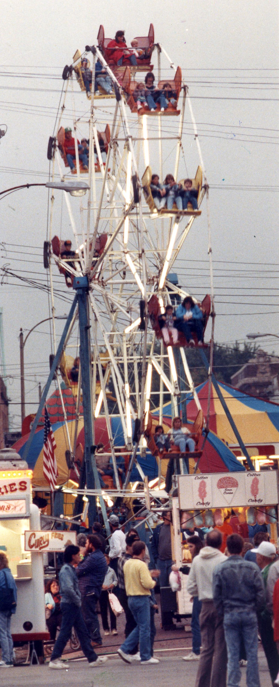 Apple Festival midway